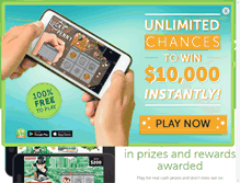 Tablet Screenshot of lucktastic.com